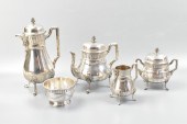 SET OF 5 FRENCH STERLING SILVE