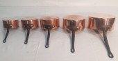 SET OF 5 GRADUATING FRENCH COP