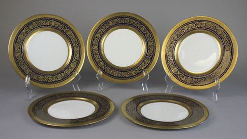 SET OF 5 ROYAL WORCESTER FOR