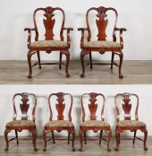 SET OF 6 19TH CENTURY CHIPPEND