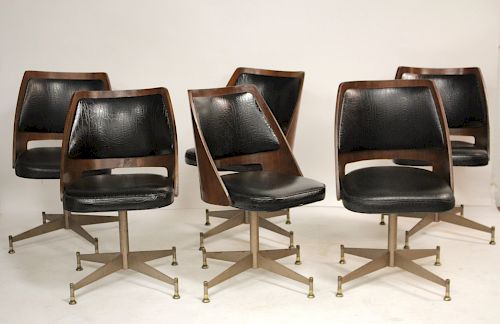 SET OF 6 B. BRODY SEATING COMPANY