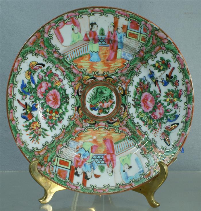 Set of 6 Chinese Rose Medallion