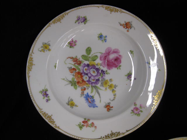 Set of 6 Dresden Porcelain Bowls