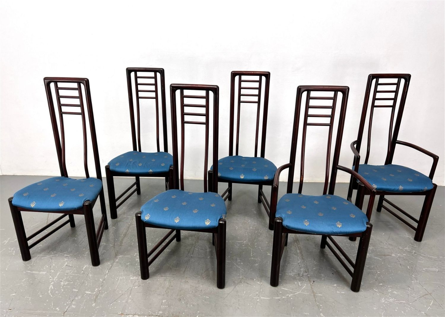 Set of 6 Kvist Danish Modern Dining