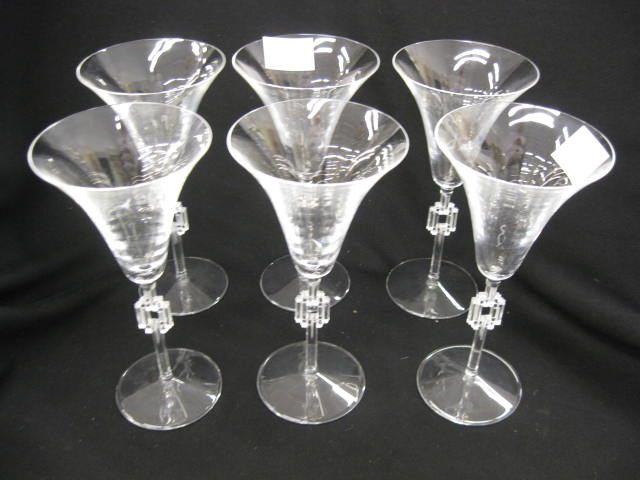 Set of 6 Lalique Crystal Wines 8