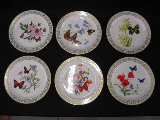 Set of 6 Lenox Bird & Butterfly