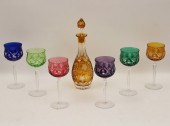 SET OF 6 LONG STEMMED CUT TO C