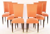 SET OF 6 MACASSAR DINING CHAIR