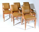 SET OF 6 MODERN SIDE CHAIRS, C