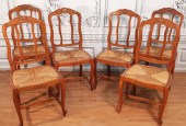 SET OF 6 PROVINCIAL CHERRY RUS