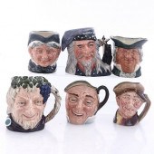 SET OF 6 ROYAL DOULTON SMALL C