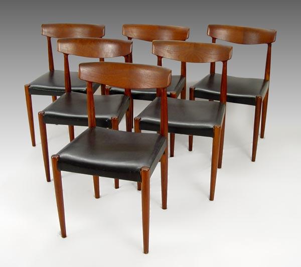 SET OF 6 SLAGELSE MOBELVAERK DANISH