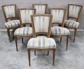 SET OF 6 TRANSITIONAL STYLE FR