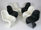 Set of 6 Vernor Panton Vitra s