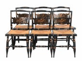 Set of 7 Hitchcocksville stenc