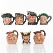 SET OF 7 MINI ROYAL DOULTON CH