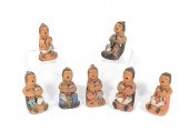 SET OF 7 T. LUJAN OF TAOS PUEB