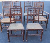Set of 8 19th Century Lancashi