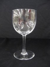 Set of 8 Baccarat Crystal Gobl