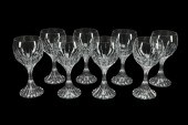 SET OF 8 BACCARAT "MASSENA" TA