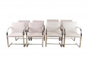 SET OF 8 BRUETON "BRNO" GRAY C