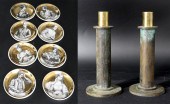 SET OF 8 FORNASETTI MILANO MEL