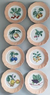 SET OF 8 MOTTAHEDEH LUNCHEON P