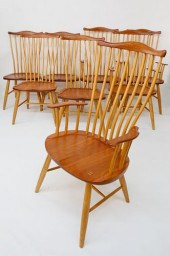 SET OF 8 STEPHEN SWIFT CHERRY