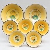 SET OF ALUMINIA ROYAL COPENHAG