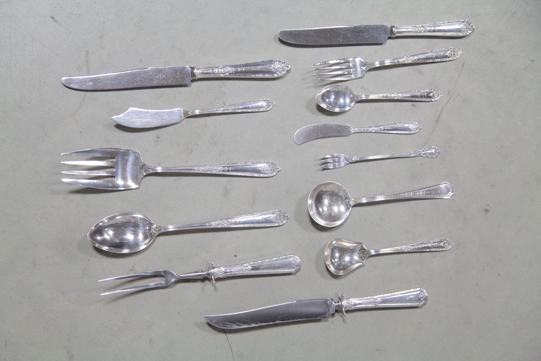 SET OF ALVIN STERLING SILVER