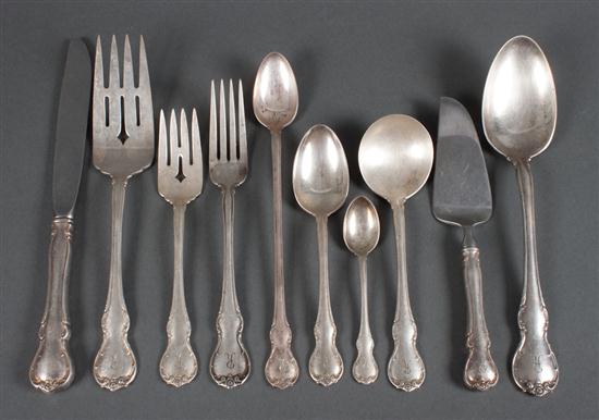 Set of American sterling silver