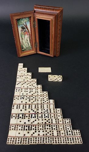 SET OF ANTIQUE FRENCH PRISONER OF