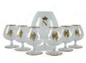 SET OF BACCARAT CRYSTAL BRANDY