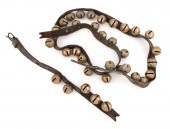 SET OF BRASS SLEIGH BELLS 19TH