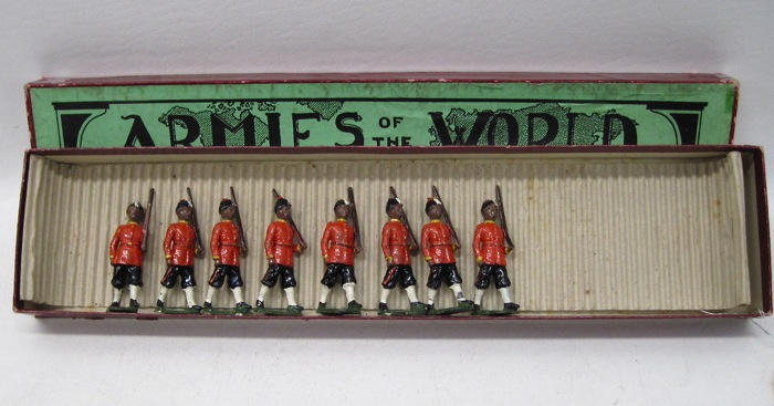 SET OF BRITAINS TOY SOLDIERS