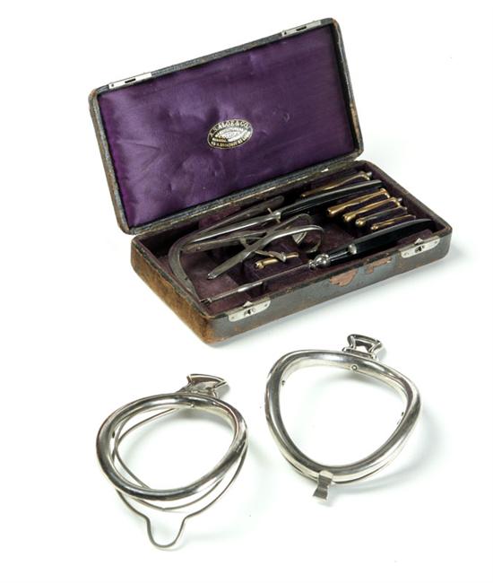 SET OF CASED INSTRUMENTS.  American