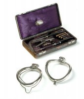 SET OF CASED INSTRUMENTS.  Ame
