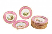 SET OF CHARLES FORD PORCELAIN