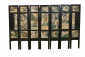 SET OF CHINESE ENAMELED MARBLE