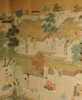 SET OF CHINESE WALLPAPER PANEL