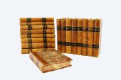 SET OF DECORATIVE LEATHER BOUN