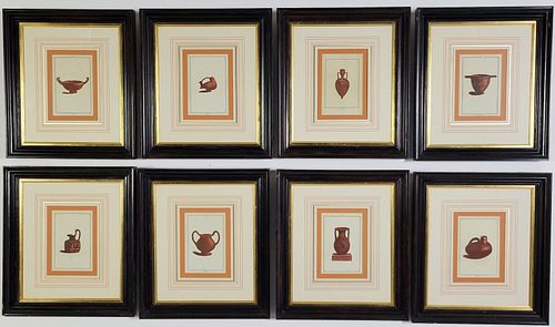SET OF EIGHT 18TH C. FRENCH