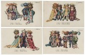 SET OF EIGHT A. BARTIGLIA PLAY