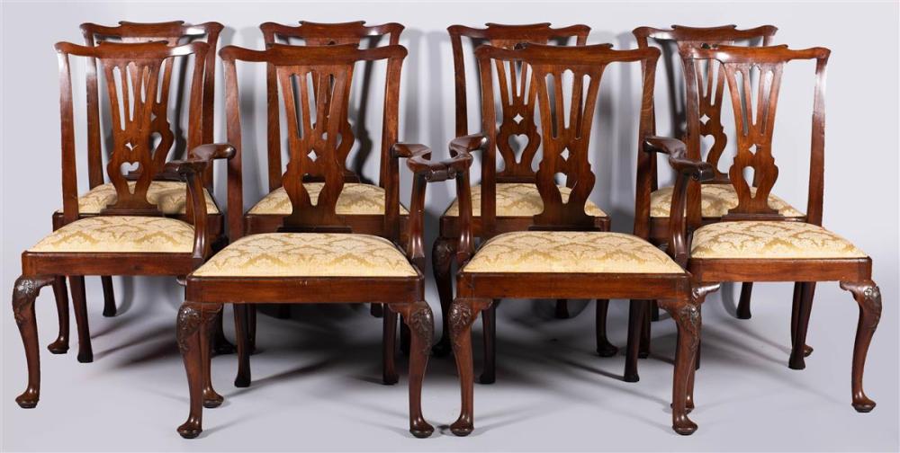 SET OF EIGHT AMERICAN OR ENGLISH