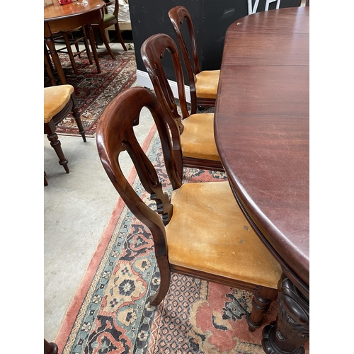 Set of eight antique Victorian