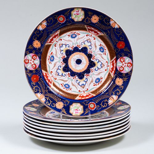 SET OF EIGHT ASHWORTH IRONSTONE