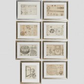 Set of Eight Astronomical Prin