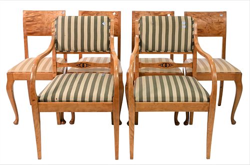 SET OF EIGHT BIEDERMEIER STYLE
