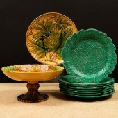 SET OF EIGHT BRAMELD GREEN MAJ