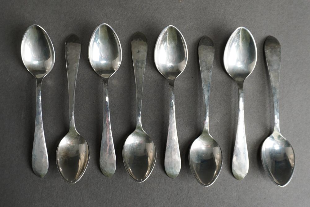 SET OF EIGHT CARTIER STERLING